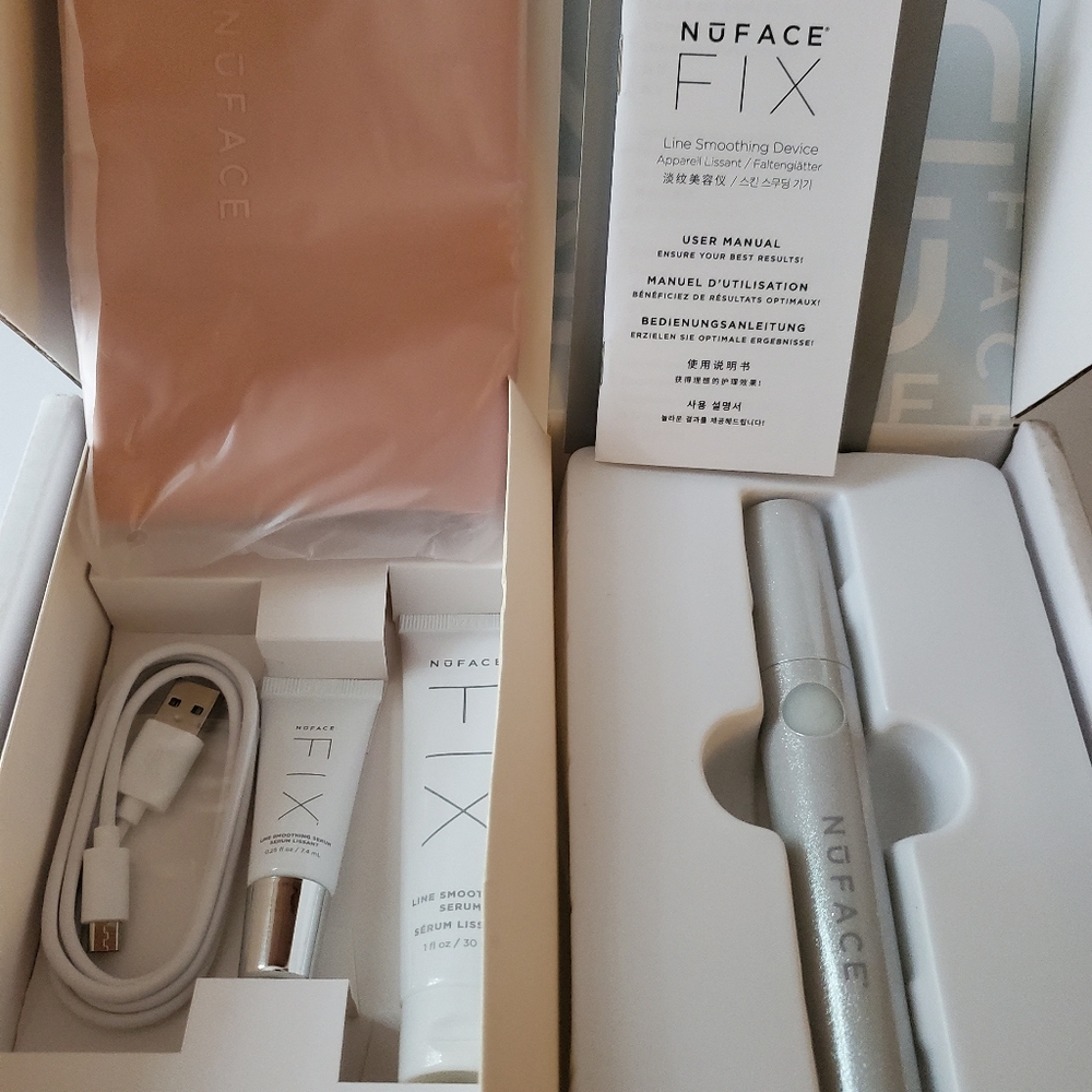 NuFace Fix Line Smoothing  Microcurrant Device for Eyes, Lips and Forehead NEW